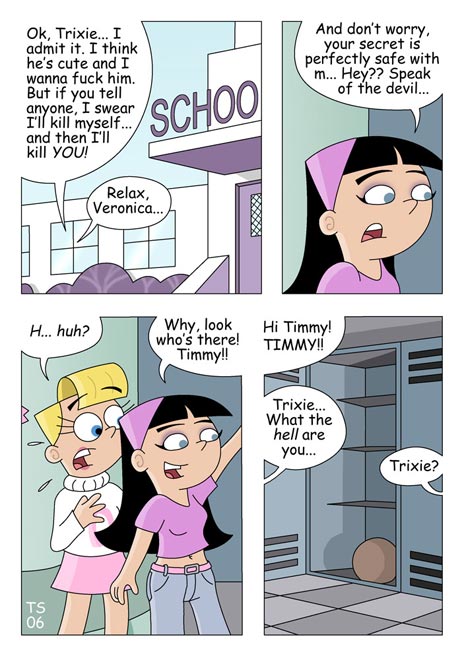 462px x 660px - Veronica Star: Fairly OddParents 6 dirty comics pages ...