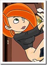 Bitch and big bust Kim Possible is experimenting with Kims Father