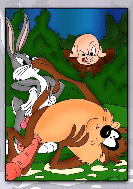Six Looney Tunes adult cartoon pics.
