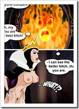 SnowWhite is penetrated by cock and takes creamy jizz facial 