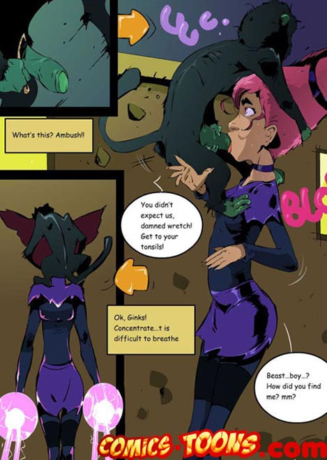 Jinx And Raven Lesbian - Are teen titans jinx raven seems