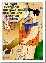 Wilma Flintstone makes cunt shaking friction and loves Fred Flintstone