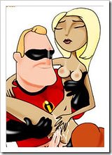 Cheating Violet Parr with perfectly shaped titties screwed
