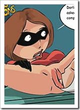 Elastigirl getting titty fucked by dong