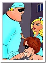 Virgin Edna gets screwed by Mr. Incredible over and over