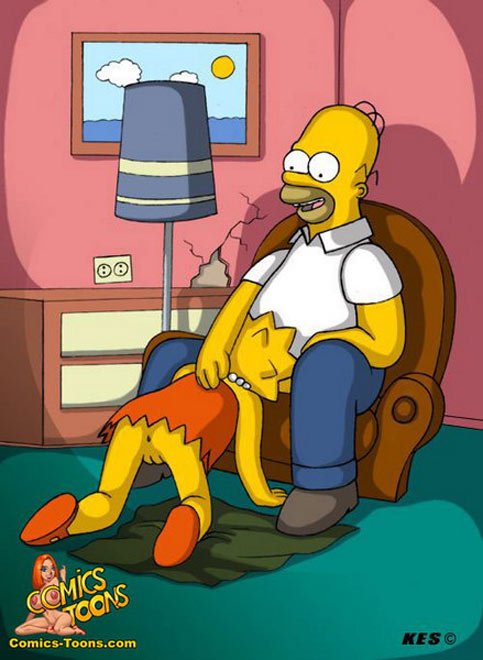 Nasty Toons - Six The Simpsons nasty cartoon pics >> Hentai and Cartoon Porn Guide Blog