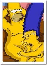 Maude Flanders gets covered in cum on lips and comes