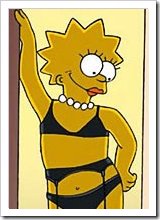 Nymph Lisa Simpson with lissom body gets captured and fucked by Santas Little Helper's cock
