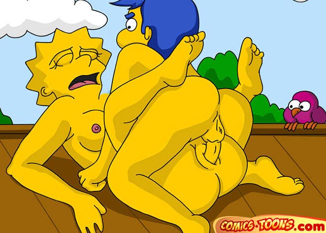 The Simpsons hot cartoon pics 