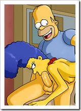 Strict and innocent Selma is railed between enormous tits by  Mr. Burns's hard dick and explodes in climax