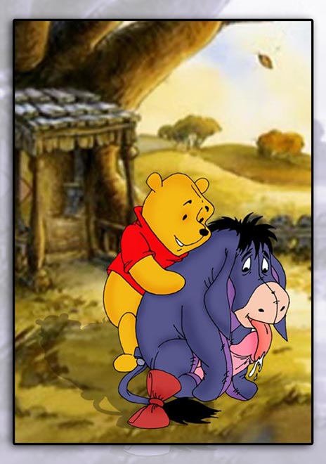 Six Winnie The Pooh XXX cartoon pics.